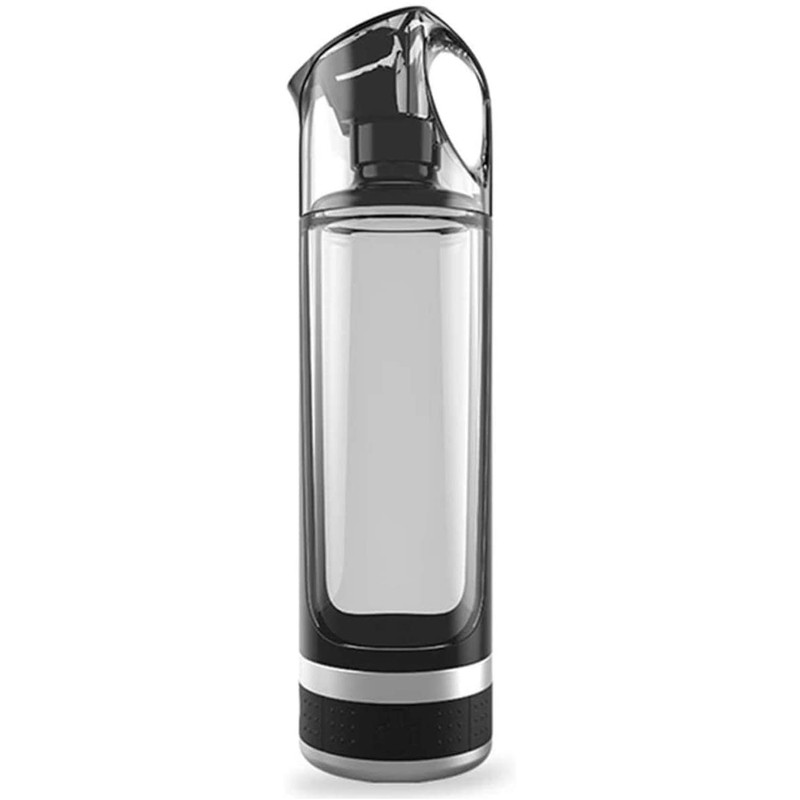 Portable 500ml Hydrogen Rich Water Bottle Alkaline Generator LED Healthy