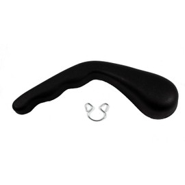 C5 Corvette 1997-2004 Left Hand LH Seat Adjuster Handle with Clip (Black)