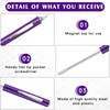 Shimeyao 20 Pcs Pocket Flat Head Screwdriver Set Small Magnetic