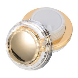 PACKOVE Acrylic Face Cream Bottle 50ml Empty Lotion Holder Travel Cosmetic Container Screw Lid for Skincare Makeup and Creams