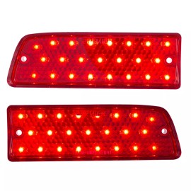 United Pacific 111123 23 LED Tail Light Set For 1964 Chevy Chevelle - Pack of 2