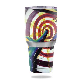 MightySkins Skin Compatible with Ozark Trail 30 oz Tumbler - Bullseye | Protective, Durable, and Unique Vinyl Decal wrap Cover | Easy to Apply, Remove, and Change Styles | Made in The USA