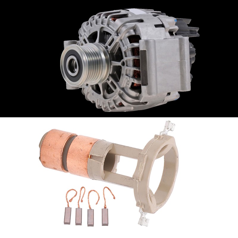 Alternator Slip Ring Brushes Set Generator Repair Kit 230090 Replacement