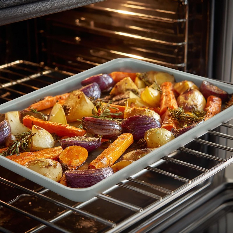 Ceramic Baking Sheet, Cookie Sheets for Baking, Naturally Non-Toxic Ceramic