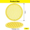 YFANITI 2 Pack Floating Bee Island,Round Floating Bee Watering Station-
