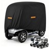 Heavy Duty 840D Mobility Scooter Cover Waterproof (BLACK, L(49 x