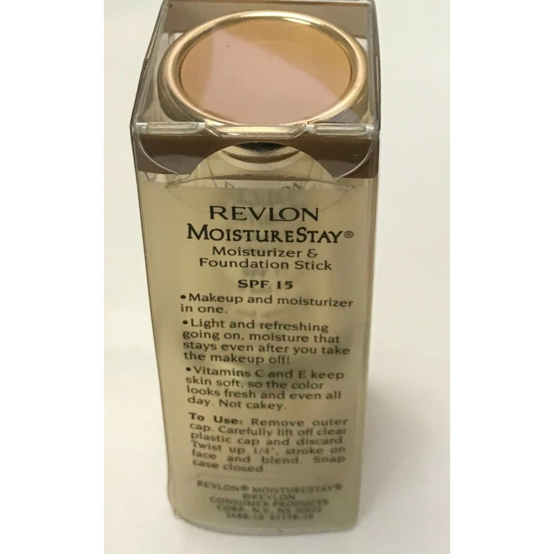 Revlon Moisturestay Moisturizer & Foundation Stick Early Tan 0.5 oz
