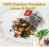 Premium Dandelion Leaf & Root Tea,50 Tea Bags /3.53Oz, for