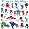 PJ Masks Toy magdum Hero Rules - 20 Large Magnets