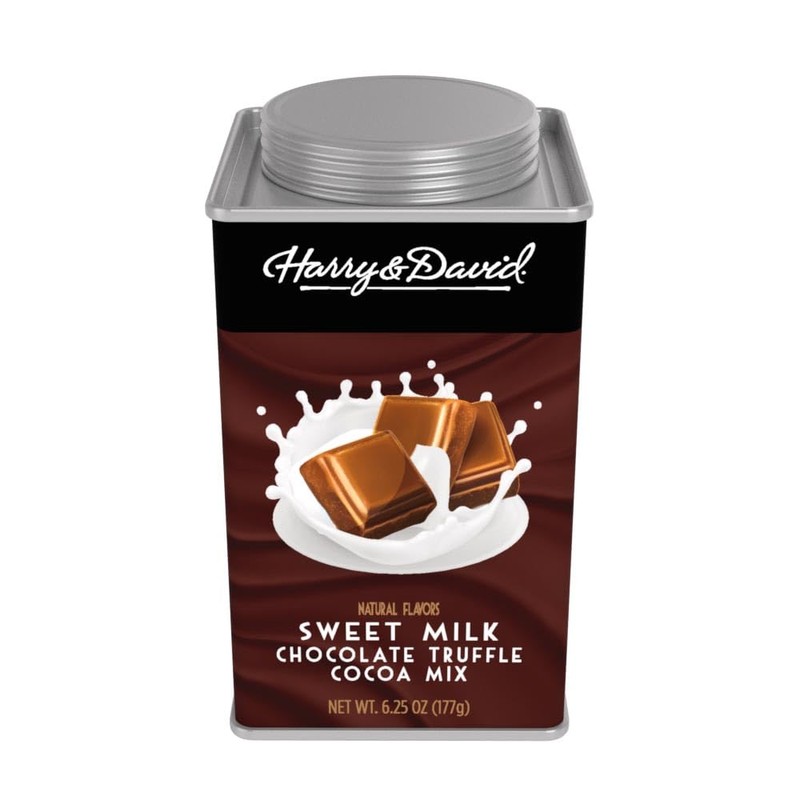 Harry & David Truffle Cocoa Mix, Sweet Milk Chocolate, 6.25