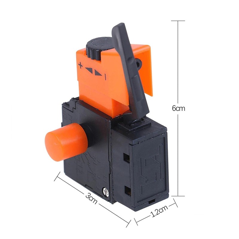 Telituny Drill Switch 6A 220V FA2-4/1BEK Adjustable Speed Switch for