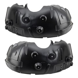 TRQ Front Inner Fender Liner Set Compatible with 2010 Dodge Ram 2500 Ram 3500 2011-2012 Ram 2500 3500 CH1248158 CH1249158