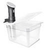 Everie Sous Vide Container 12 Quarts with Universal Collapsible Hinged
