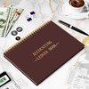 HAUTOCO Accounting Ledger Book A5 Horizontal Ledger Books for Small