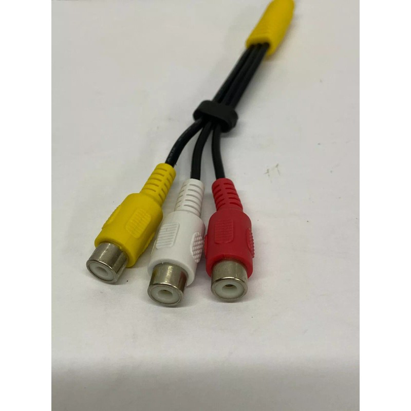 LG AUDIO / VIDEO RCA TO 3.5mm PLUG CABLE ADAPTER