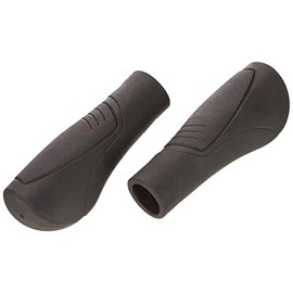 FISCHER Ergonomic "Relax" Bicycle Handlebar Grips Black One Size