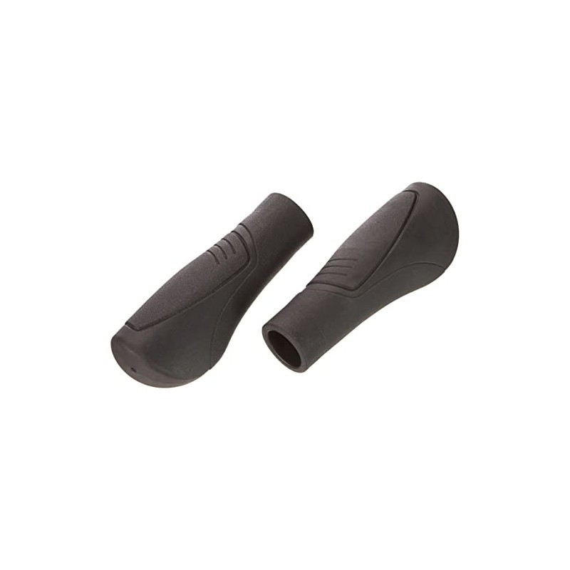 FISCHER Ergonomic "Relax" Bicycle Handlebar Grips Black One Size