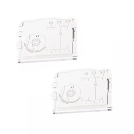 Bequilter 2PCS Bobbin Cover Plate Compatible with Janome, Kenmore, Elna, Viking Sewing Machines #750036001#750036012