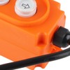 Crane Push Button Switch Up Down Hoist Self-Resetting with Capacitor