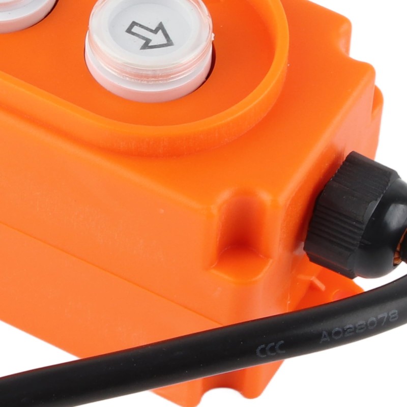 Crane Push Button Switch Up Down Hoist Self-Resetting with Capacitor
