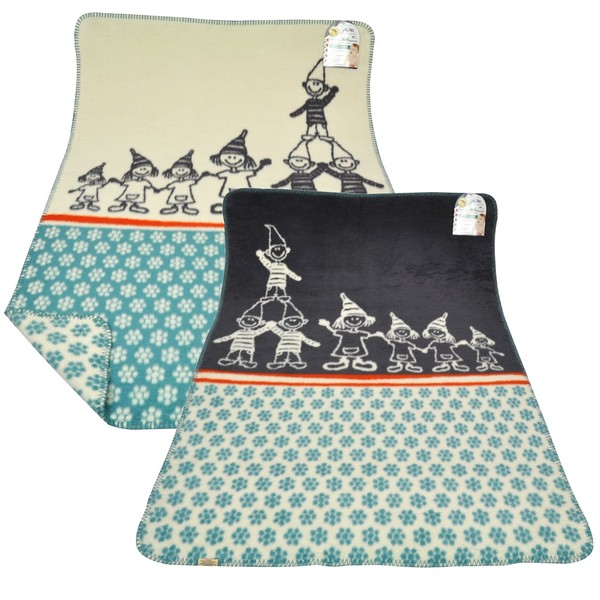 Asmi Cuddle Blanket Cotton 75 x 100 cm Reversible Dwarf