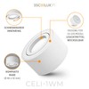 SSC-LUXon CELI-1WM Small Ceiling Spotlight Swivelling Round White Diameter 80