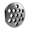 Grinder Plate with 1 Flat Edge for #22 Grinders, Butcher