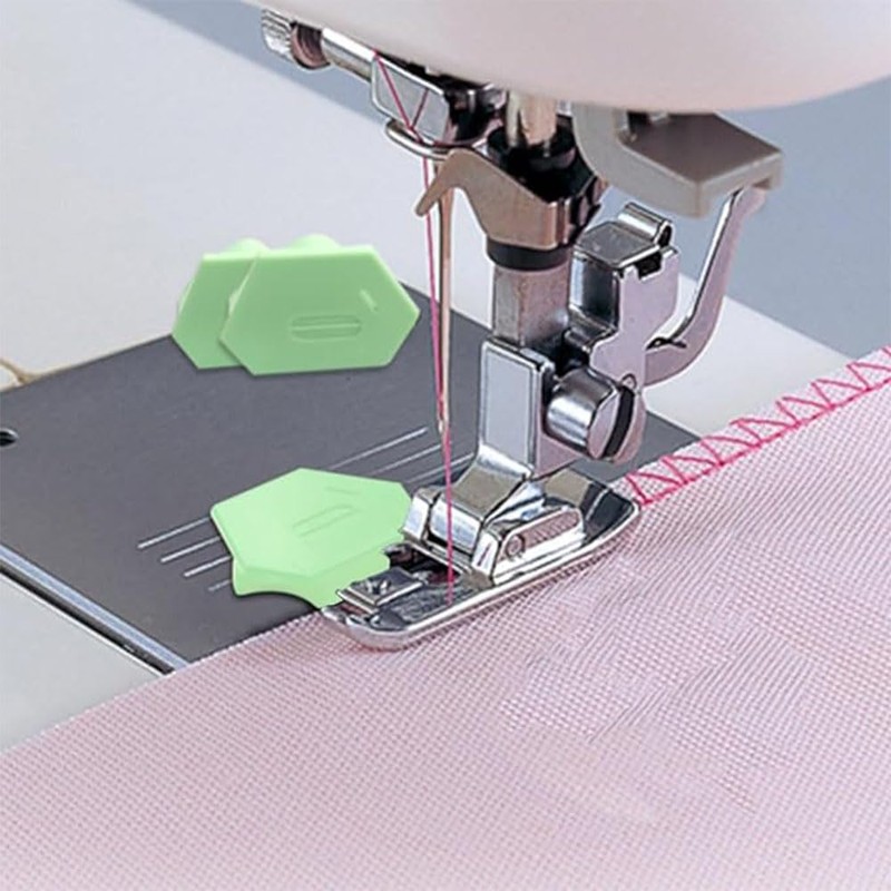Yeanifeana 2Pcs Multifunctional Magnetic Seam Guide for Sewing Machine, Precision