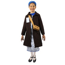I Love Fancy Dress ILFD7041M Girl's Evacuee Costumes (Medium)