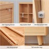 YOSHOOT 4 Cube Bookshelf with 1 Drawer - 21.7" Wood