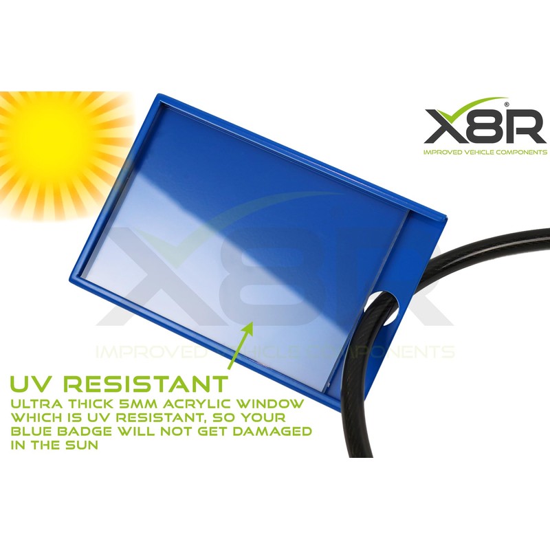 Blue Badge Disabled Holder Guard Parking Security Anti Theft Lock