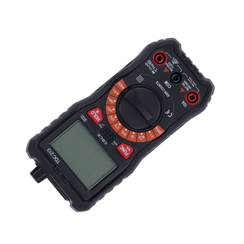 Multimeter Automatic Accurate Measurement Falling Proof Digital Display Portable Voltmeter