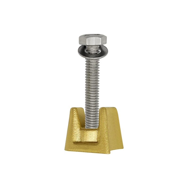 Poolzilla 1 Pack Bronze Wedge Assembly for 4" Rail Anchors