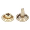 500set Metal Studs Rivets 8mm DIY Iron Double Flat Uniform