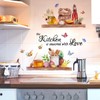FUFUQUARE Kitchen Wall Stickers Inspirational Quote This Kitchen is Seasoned