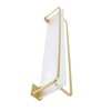 50cm Shower Caddy Wall Mount Shelf with Towel Hanger Acrylic