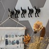 Zerodeko Metal Hangers Heavy Duty 5pcs Tail Hooks Hat Coat