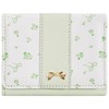 Bakurok Small Wallet for Women Cute Coquette Bow Slim Trifold