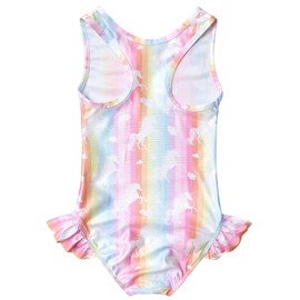 Unicorn Swimsuits for Girls 4t 5t Bathing Suits Swimwear Beach Clothes Pink