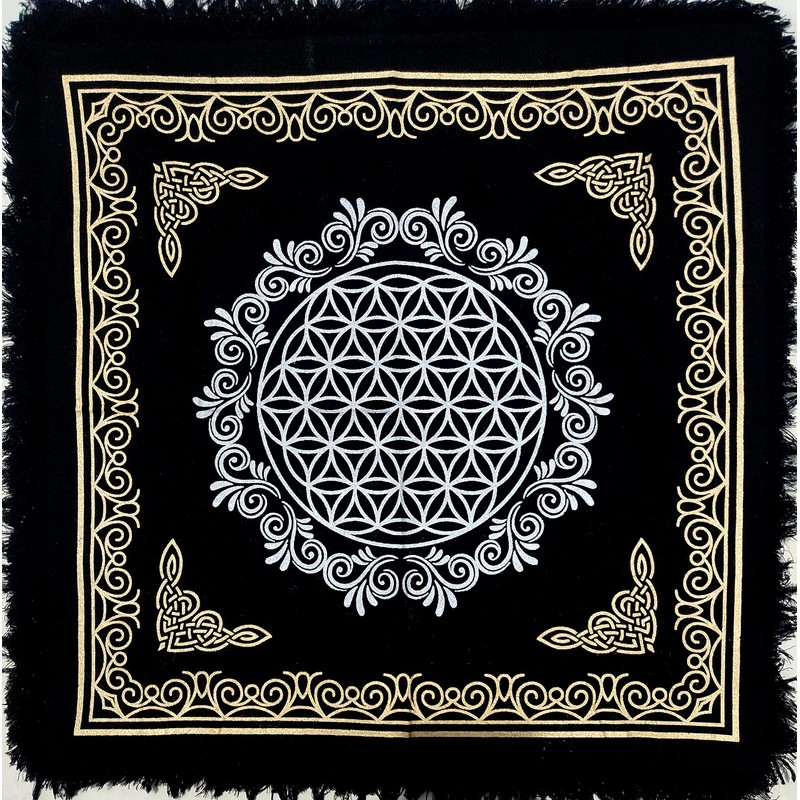 Tarot Altar Cloth Cards Divination Tablecloth Man Cave pegan Room