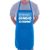Stand Back Grandad Is Cooking Fathers Day BBQ Novelty Apron