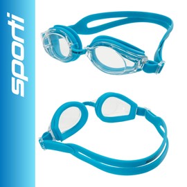Sporti Antifog Plus Goggle - Clear Lens Teal Frame