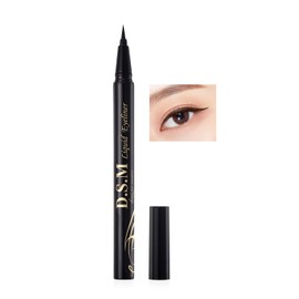 aopoka Liquid Eyeliner, Super Long, 0.1 Fine Line, Waterproof, Alcohol Free, For Sensitive Skin, Hypoallergenic