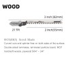 50 Pack T101AO T-Shank Contractor Jigsaw Blade Set Made with