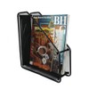 Huron Magazine Storage Holder, Black Steel Mesh
