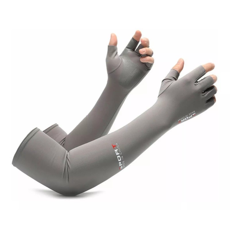Homheal Mangas Con Protección Uv, Dedos Y Grip Touch Para