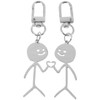 [LIFKOME] 2pcs Cartoon Key Chain Bag Hanging Decoration Keychain for