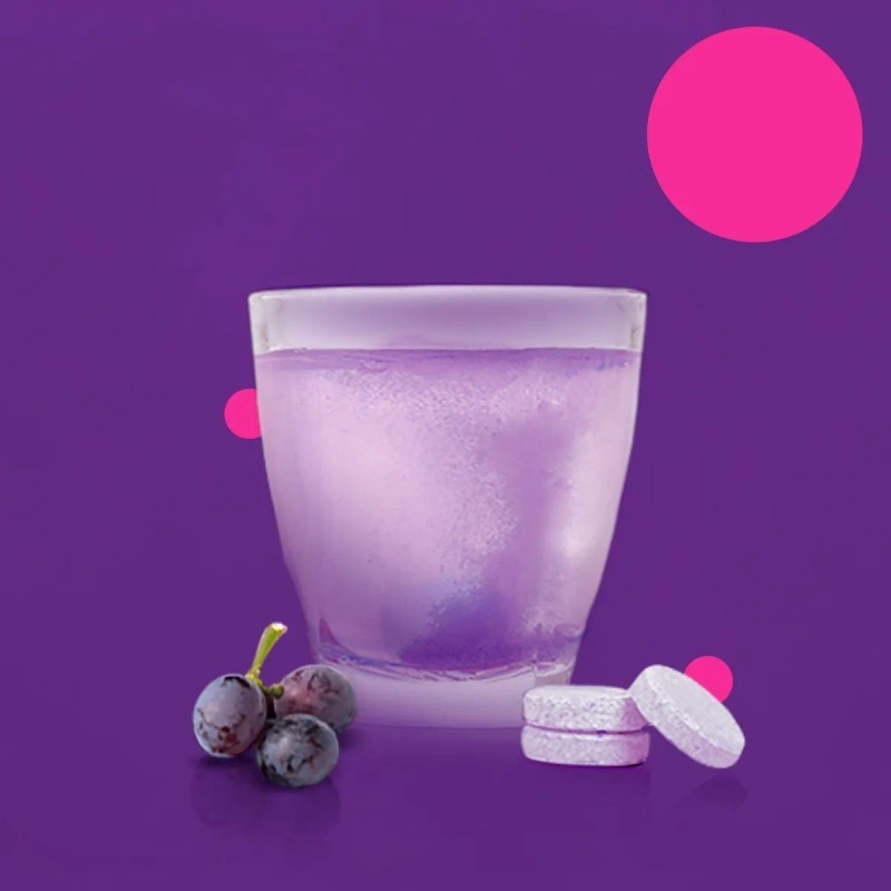 Electrolitos Uva Seltz Tabletas Efervescentes