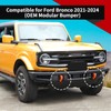 Voodonala for Ford Bronco 2021-2024 Front Tow Hook Cover Car