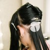 25Pcs Hair Extension Hair Extensions Circular Single Hole, Round Spacer
